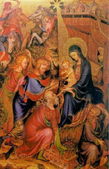 unknow artist The Adoration of the Magi Sweden oil painting art